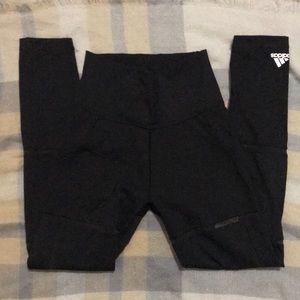 Women XS Adidas black tights